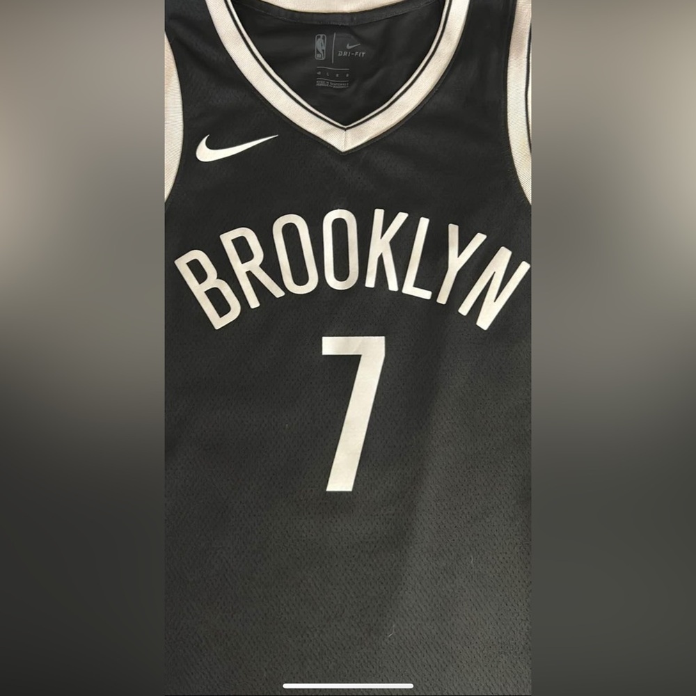 Kevin Durant Nets Jersey Size Large